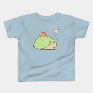 Succulent hedgehog Kids T-Shirt